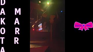 Dakota Marr Rips Clothes Pole Dancing