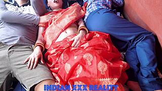 Indian Step Mom and Step Son in Desi Roleplay. Step Dad Joins for Hardcore Hindi XXX Fuck.