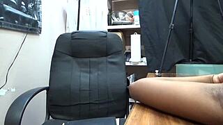 Deseree Gags Hard on Black Cock in Casting Interview!