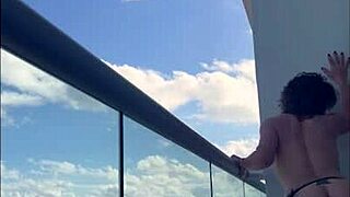 I feel strap-on love with this brunette milf in cancun