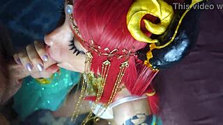 i convinced my naughty step sis to try a new position in our bedroom