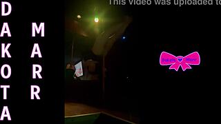 Dakota Marr Rips Clothes Pole Dancing