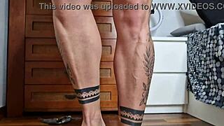 Ordering My Muscular Slave To Squirt And Fuck