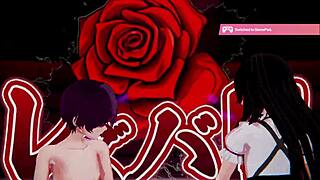 lesbian battle turns into intense assfucking and fingering fun