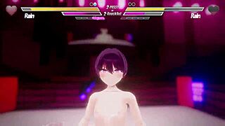 lesbian battle turns into intense assfucking and fingering fun