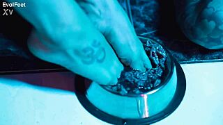 Put Your Feet On My Cock While I Lick Your Soles