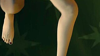 The giantess engages in anal insertion with huge sounds in a cartoon fetish