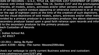 Asian spinner slut rides massive cock with skill.