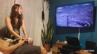 He wanted to play video games, but I craved anal action instead