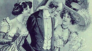 vintage erotic animation with bent-over doggystyle and hairy retro vibes