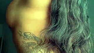 The tattooed prostitute showcases her body in a steamy anal session