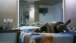 Latina In Red Lingerie Bends Over For Doggystyle