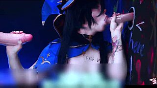 Astrologer Mona’s GLORY HOLE Fetish in 4K with MollyRedWolf