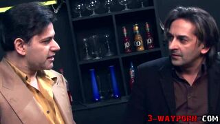 Blonde, Brunette, And Black Tattooed Babes Engage In 3-Way Group Sex At Party