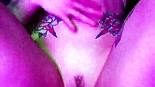 Intense Dildo Riding with Clothes Ripped and Dripping