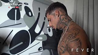 Dread Hot's First Threesome with Valentin and Kylian's Massive Cocks