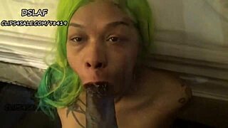 deep throat gaggers getting sloppy 😋