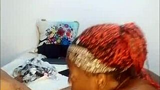 Spit Dripping Down Big Cock Before Swallow