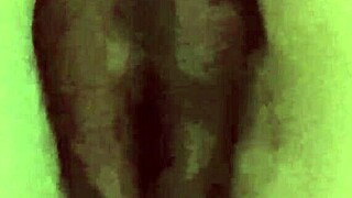 Hot married babe flashes panties at party and lets stranger touch!