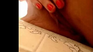 Webcam Girl Pees Outdoors in Public Setting