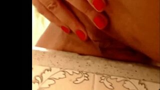 Webcam Girl Pees Outdoors in Public Setting