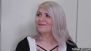 Wicked nympho in anus asylum for painful therapy