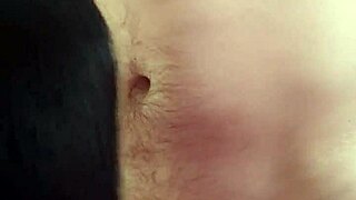 my mature girlfriend gives blowjob with deep throat and swallows cum