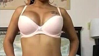 wow, cuban hottie twerks huge ass in bra panties