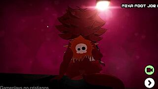 إيراط قدم ساخن ينتهي بقذف رهيب