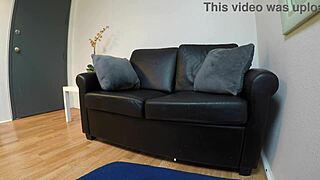 Mia Taylor sucks cock in casting POV