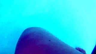 Husband films wife in threesome at hotel pool with Karina and Lucas 😏