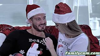 step sister fucked on christmas by brother