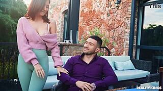 Cheating Wife Bent Over for Business Partner in Bathroom Reality