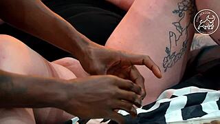 Watch Hotwife Get Blacked While Cuckold Eats Cum?