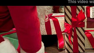 Step Mom SAVES CHRISTMAS with Wild Cock Riding