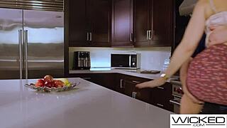 Wicked - Big Tittied Babe Rides Hard for Dicking