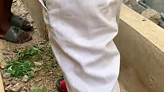 He Delivered a Quick Hot Outdoor Fuck to Me. Housewife Loved It!