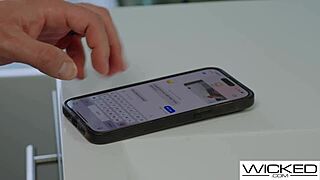 Wicked - Big Tittied Babe Rides Hard for Dicking