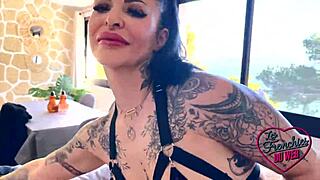 alicia says, 'give me that sex with my big tits in lingerie'