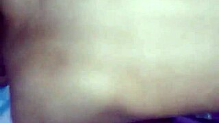 Doggy style with my sexy brunette, bent over deeply