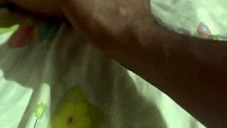 Man, my hermanastra came from party, passed out, I sneak in her room, jerk off, and smear my cum on her with fingers, oops!