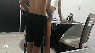 my wife starts the day with a nice oral session until i cum in her mouth and she swallows