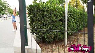 spanish babe lena ross auditions for porn