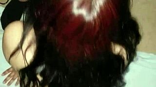 Submissive cheating wife sucks neighbor's cock