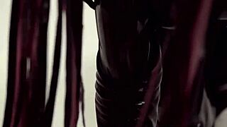 Shemale in Latex Bangs Her Boy Hard and Deep