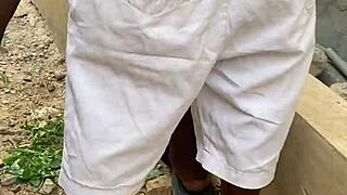 He Delivered a Quick Hot Outdoor Fuck to Me. Housewife Loved It!