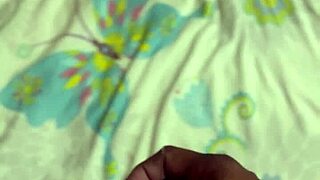 Man, my hermanastra came from party, passed out, I sneak in her room, jerk off, and smear my cum on her with fingers, oops!