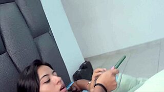 Is This Innocent Latina's First Creampie Experience?