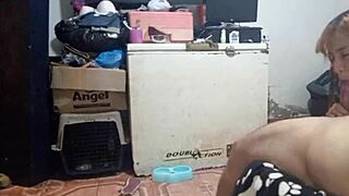 Easy Carnival Girl Fucked Without Condom: Bent Over, Small Tits, Wet Pussy