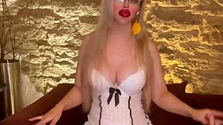 Belly Dancer Goddess In Music And Glasses